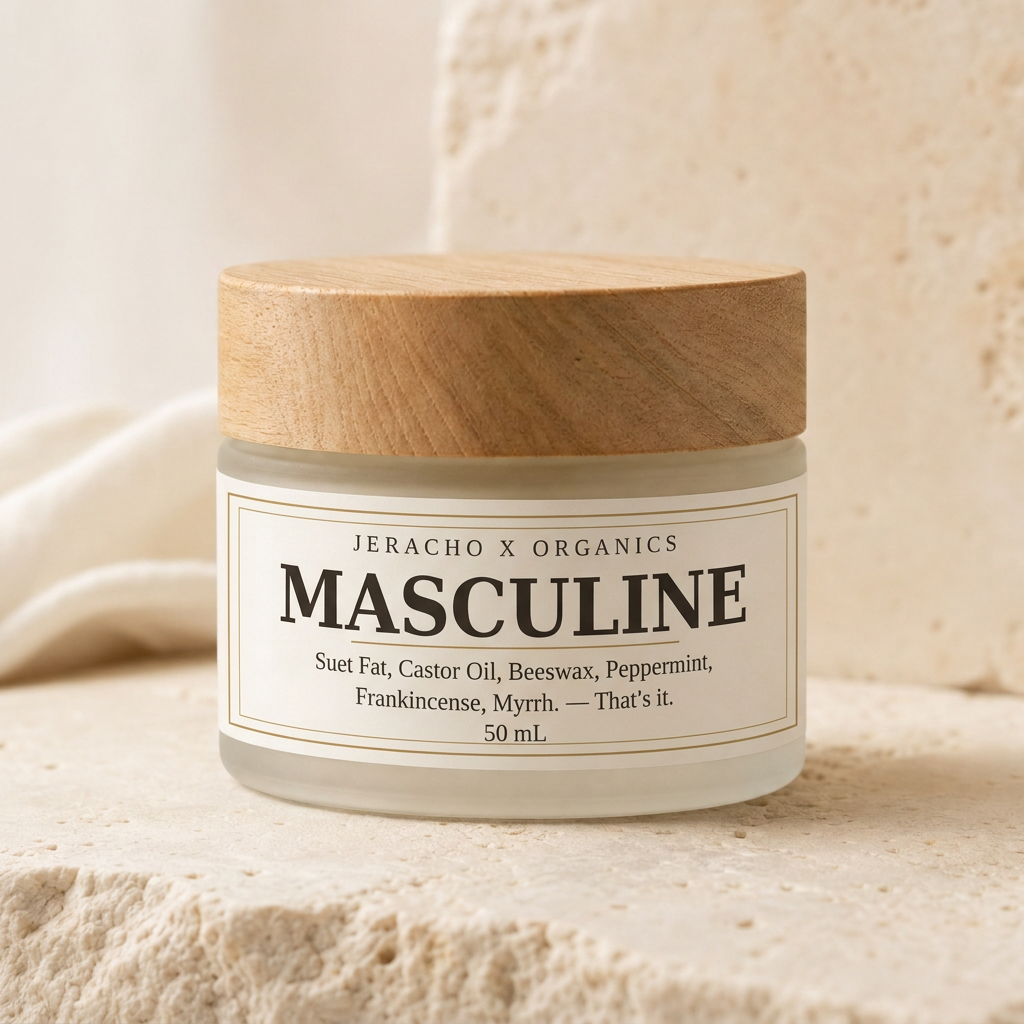 Jeracho X Organics Masculine Tallow Balm